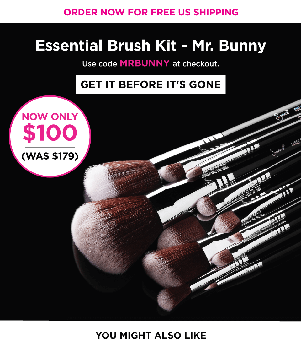 Essential Brush Kit - Mr. Bunny NOW ONLY $100